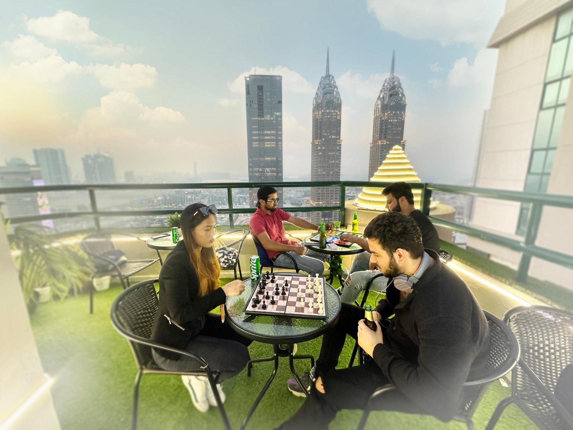 Horizon View Partition Room In Barsha Heights Near Metro Dubai Exterior foto