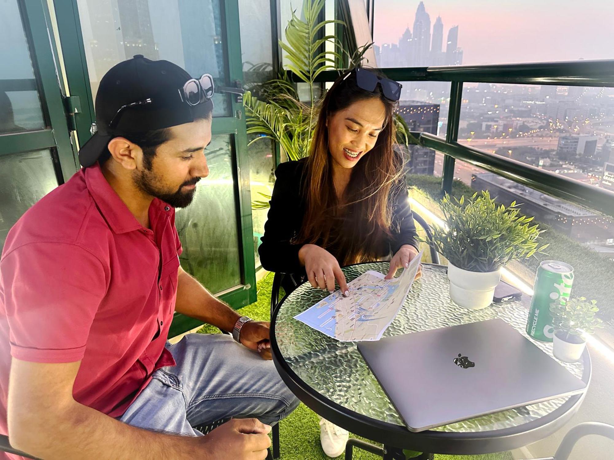 Horizon View Partition Room In Barsha Heights Near Metro Dubai Exterior foto